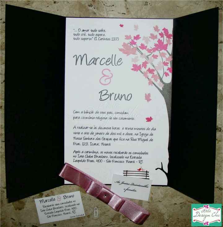 Convites de casamento - 2