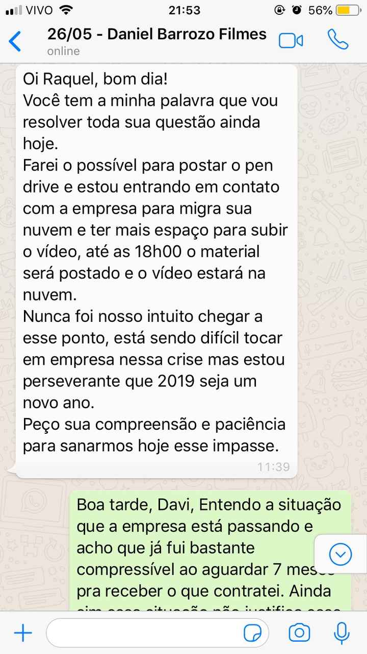 Conversa sem resposta