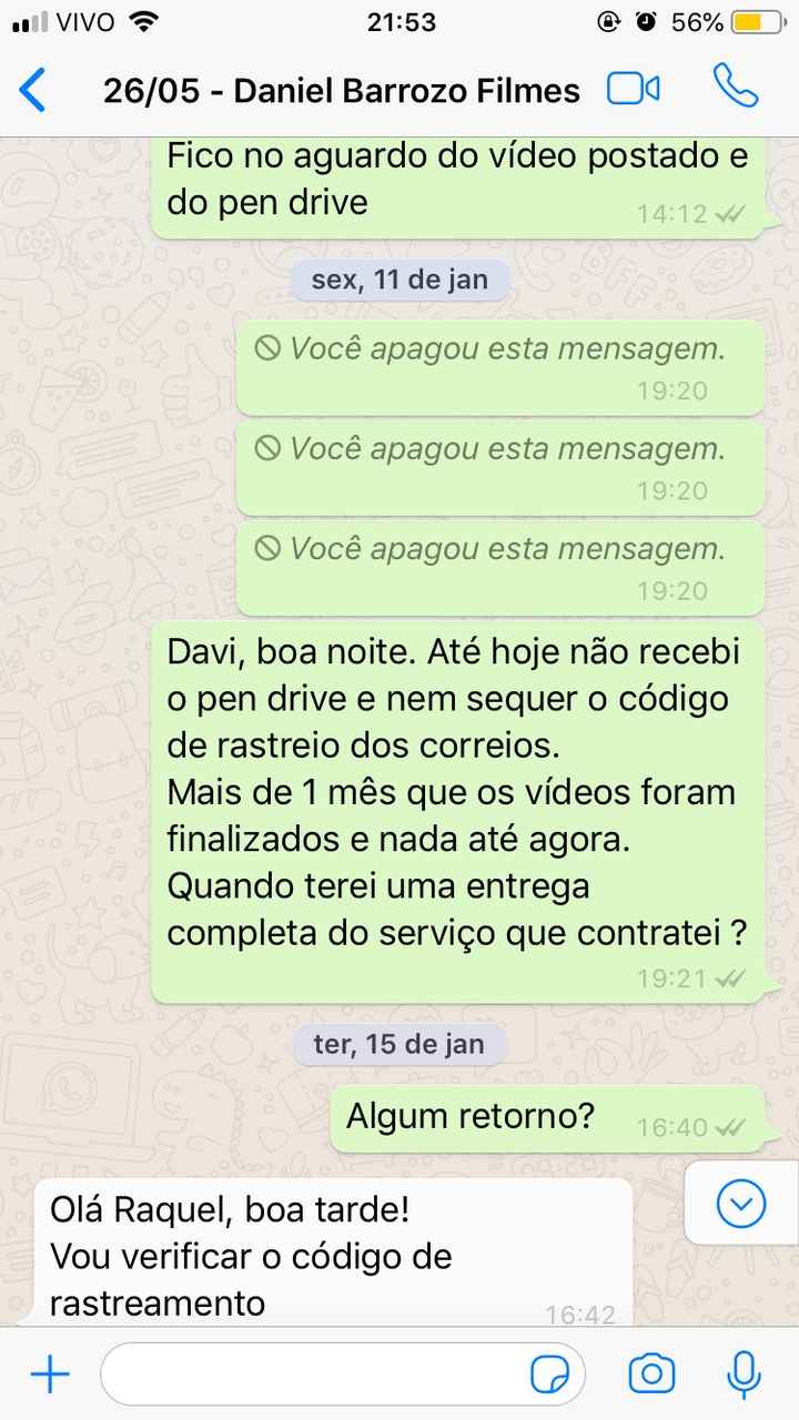 Conversa sem resposta