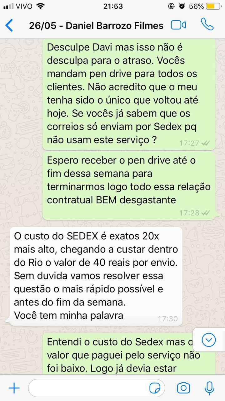 Conversa sem resposta