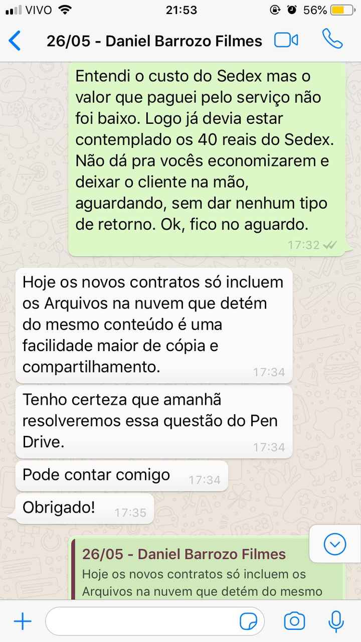 Conversa sem resposta
