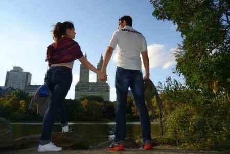 Andrei e Tati em NY