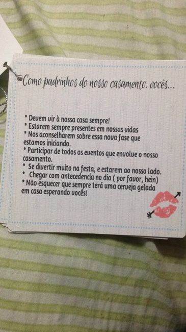 Convite dos padrinhos vem ver - 5