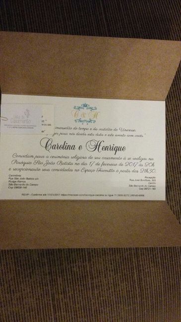 Meu convite #vemver - 2