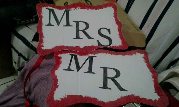 Placas dos noivos - 3