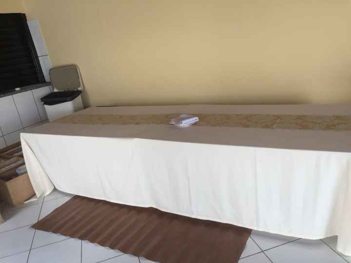 mesa do buffet 
