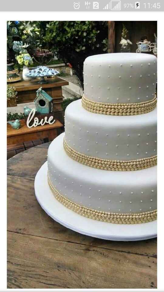 Bolos de casamento - qual você prefere? - 1