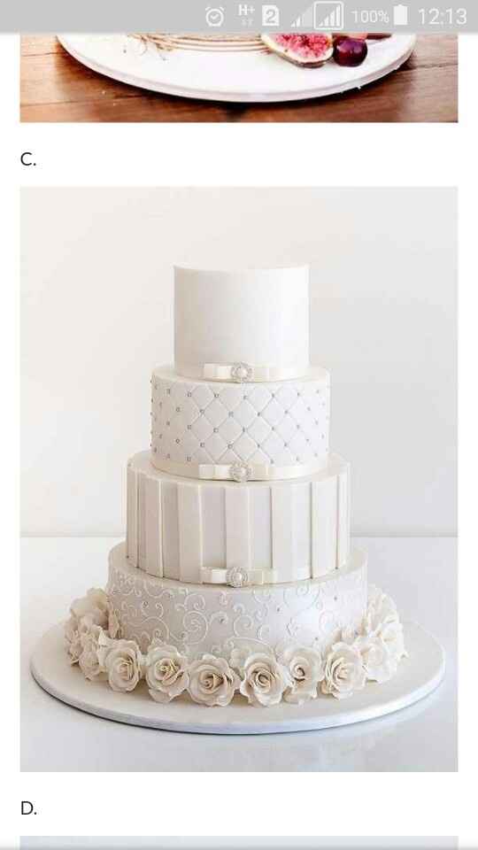 Bolos de casamento - qual você prefere? - 5
