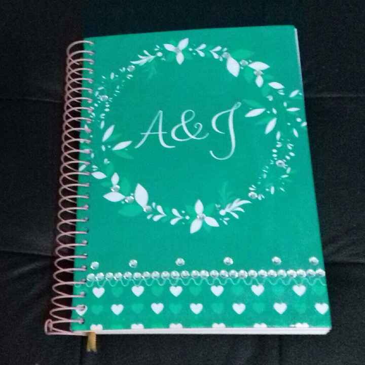 Minha agenda da noiva - diy - 1