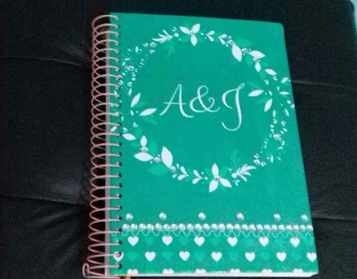 Minha agenda da noiva - diy - 3