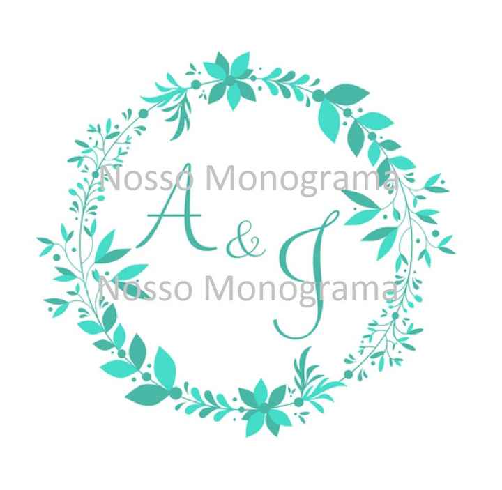 Ajuda! monograma do casal. - 1