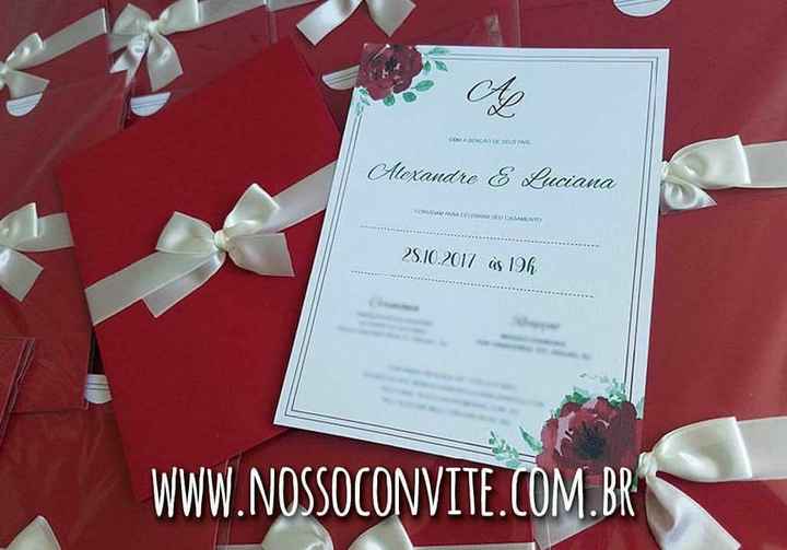 Inspirações para convites de casamento! - 10