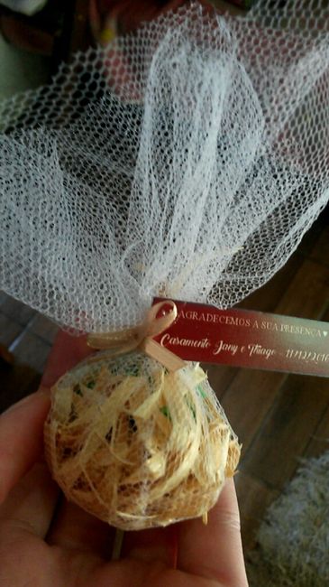 Qual será sua lembrancinha do casamento? - 1