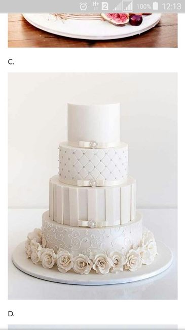 Bolos de casamento - qual você prefere? - 5