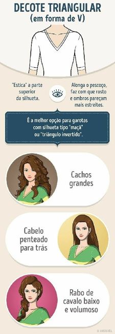 Penteados de acordo com decote? - 6