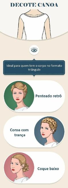 Penteados de acordo com decote? - 11