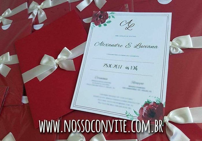 Inspirações para convites de casamento! - 10