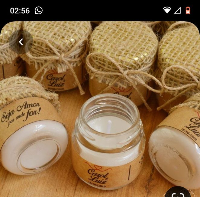 Lembrancinha para convidados 3