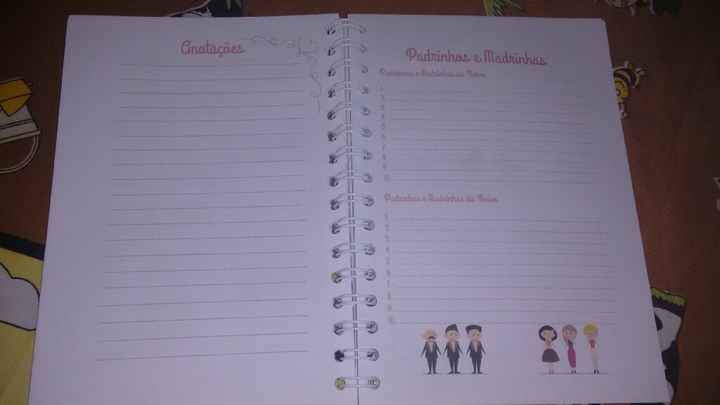 Minha agenda da noiva ficou pronto #vemver - 4