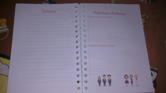 Minha agenda da noiva ficou pronto #vemver - 4
