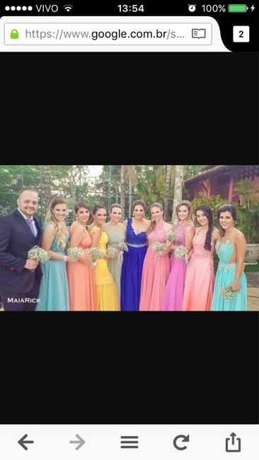  Cor do vestido das madrinhas! - 1