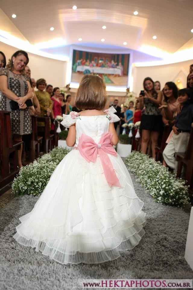 Inspiração para vestido de daminha