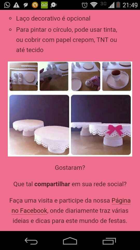 Faça você mesma e economize em alguns itens da festa - 4