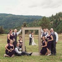 Fotos de inspiração com padrinhos e madrinhas. - 1