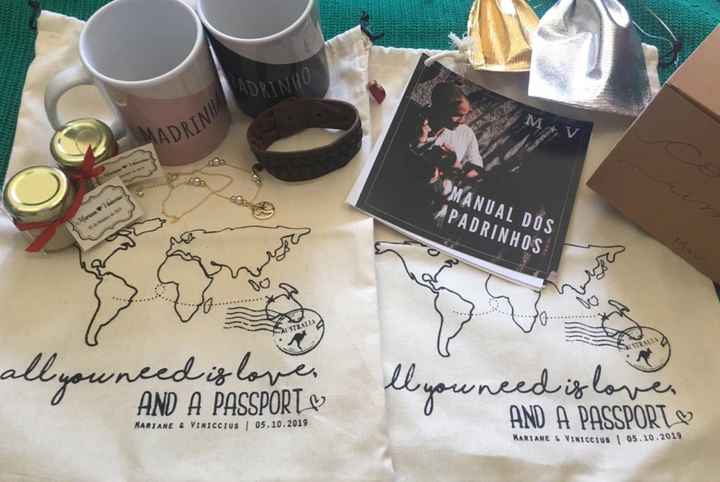 Convite Dos Padrinhos - Vem Ver - 1
