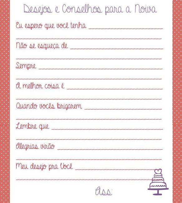 Brincadeiras para chá de lingerie ♡ 18