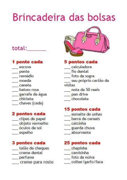 Brincadeiras para chá de lingerie ♡ - 17
