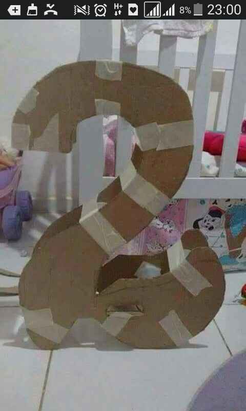 Diy : letras personalizadas - 2