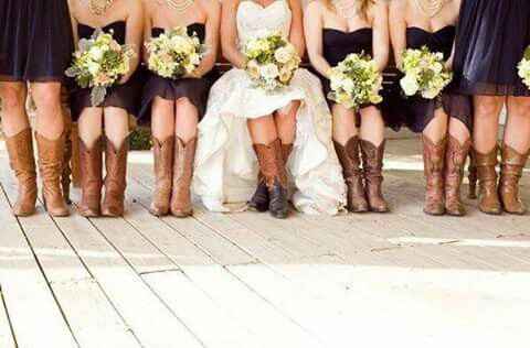 Vestido de madrinha country deals