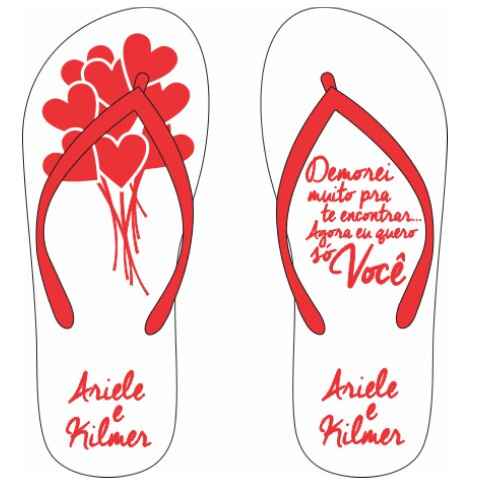 Chinelos personalizados para homens e mulheres  - vem opinar - 5