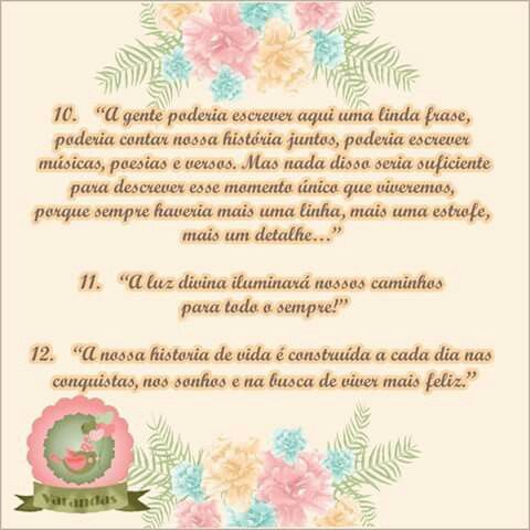 Frases para convite - 5
