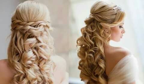 Noivas com cabelo preso e semi solto - 12