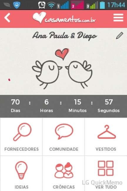 Dias exatos para seu casamento - 1