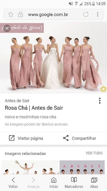 Cor das madrinhas - 1