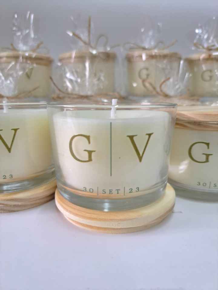Lembrancinhas - Velas aromáticas - 2