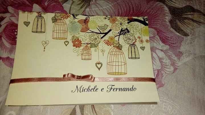 Meu convite de casamento! vem veer! - 2