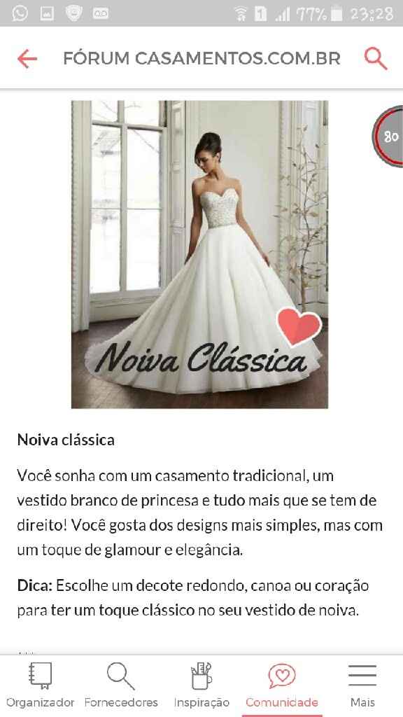 Meu estilo de noiva e clássico - jessica eloiza - 1