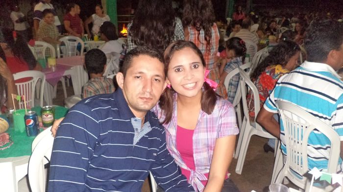 eu e meu amor curtndo o são joão!!
