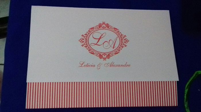 Meu convite de casamento - 1