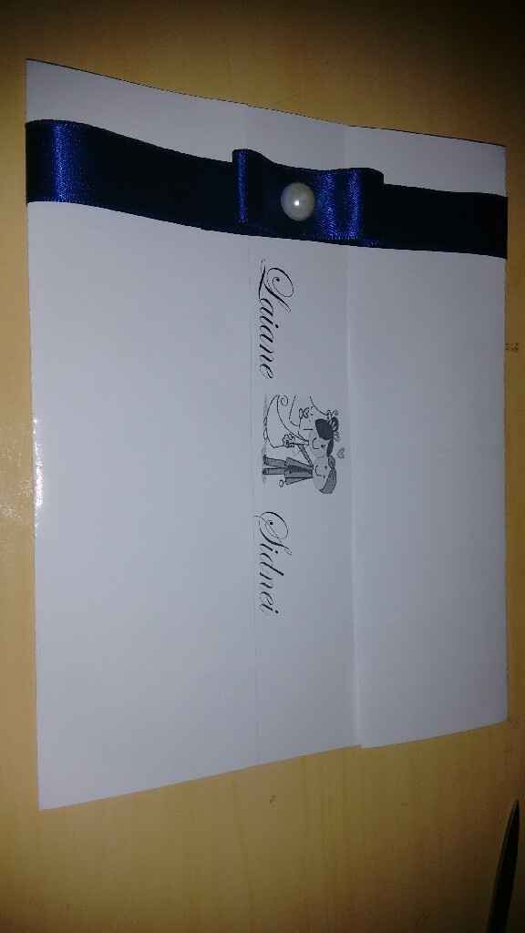 Convite feito por mim ;) - 1