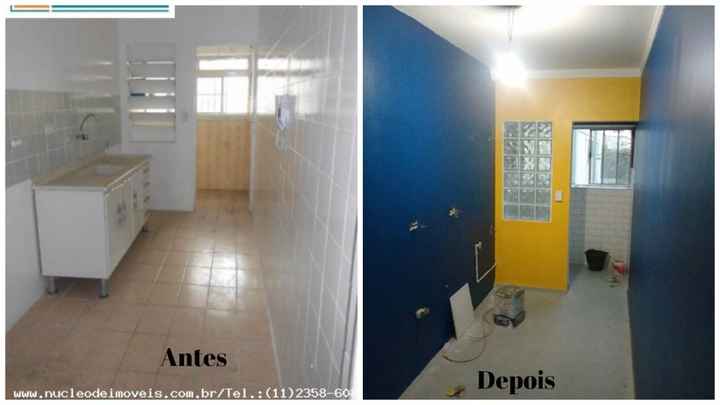 Antes e depois