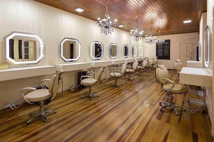 O espaço do salão