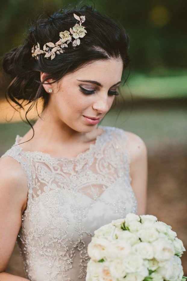 penteado romântico