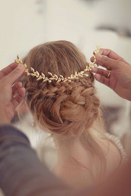 penteado romântico