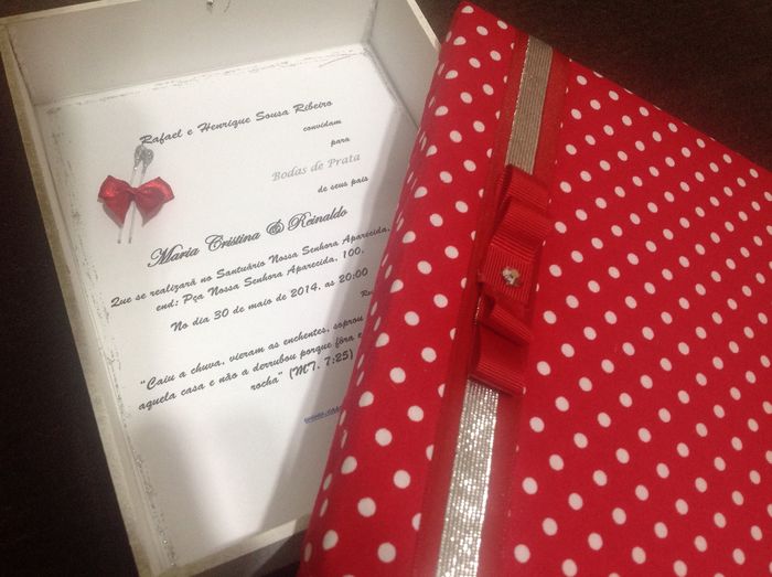 Convite do casamento