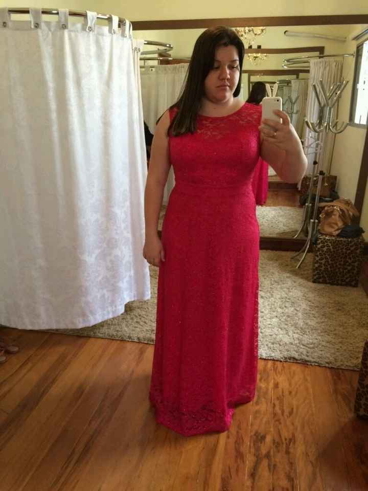 Vestido de madrinha - 1